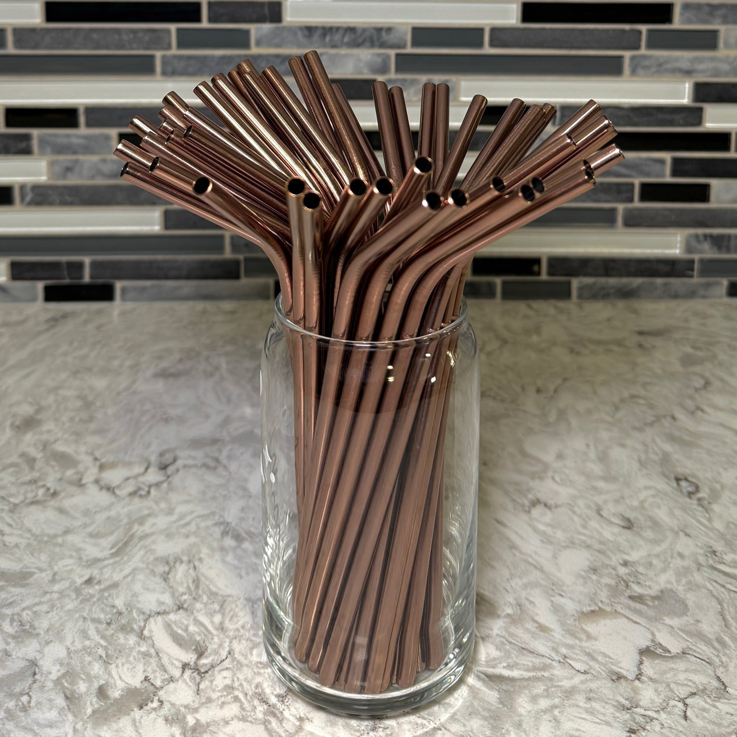 STAINLESS STEEL STRAW (curved)