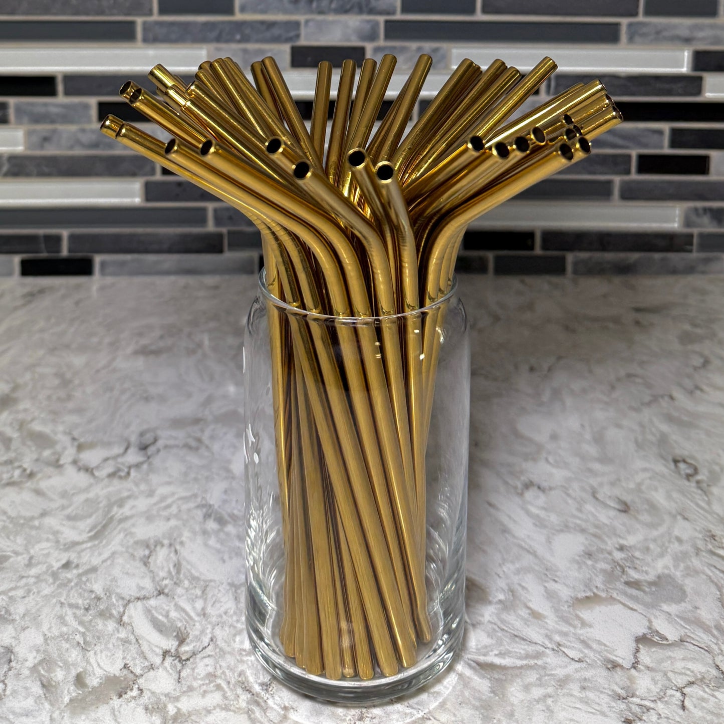 STAINLESS STEEL STRAW (curved)
