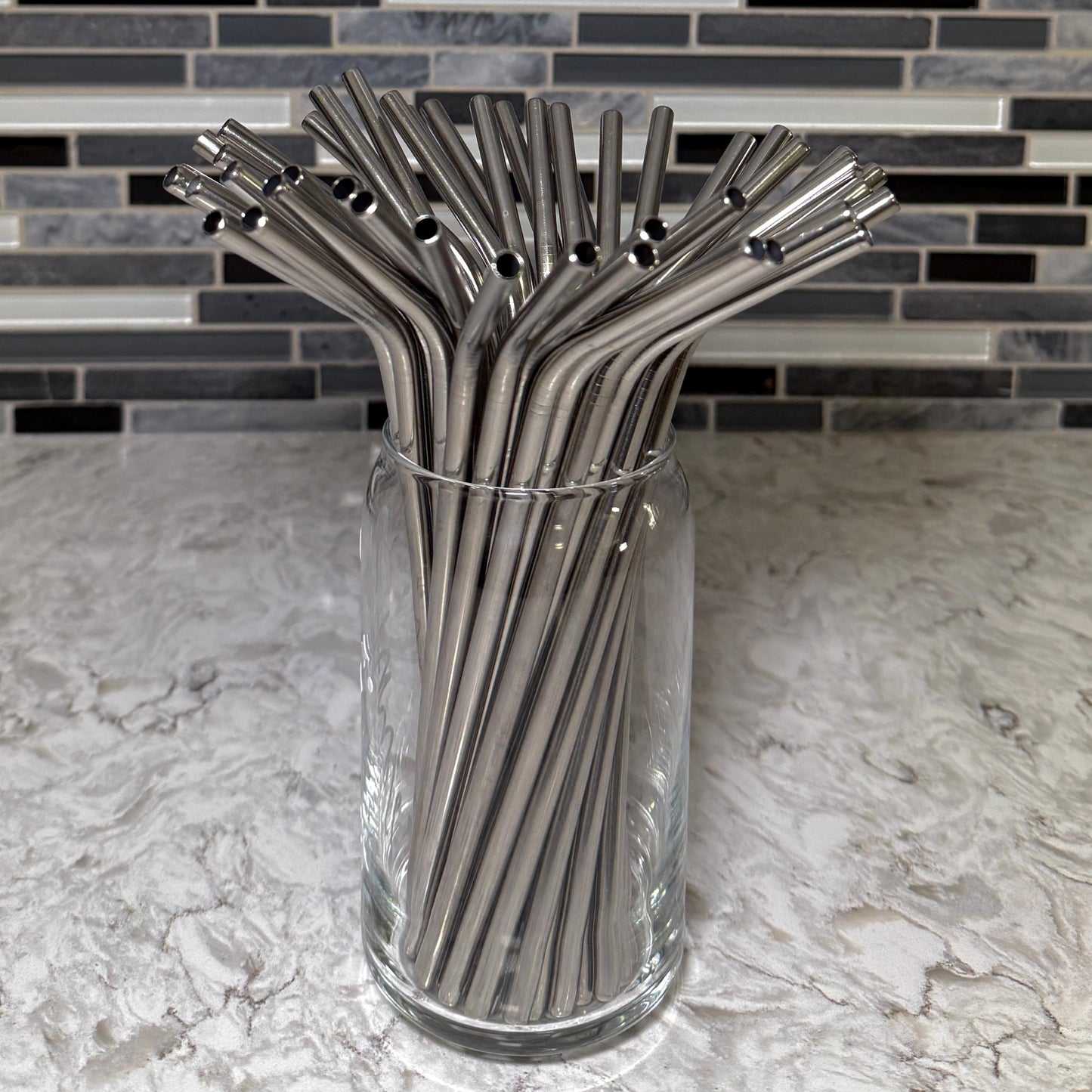 STAINLESS STEEL STRAW (curved)